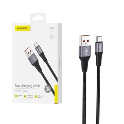 Foneng Cable X112 Type-C 3A 1m Black